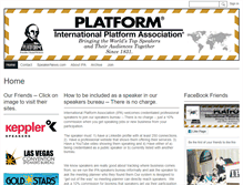 Tablet Screenshot of internationalplatform.org